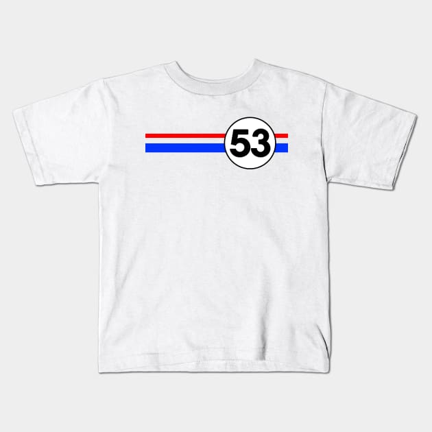 53 Kids T-Shirt by Friki Feliz